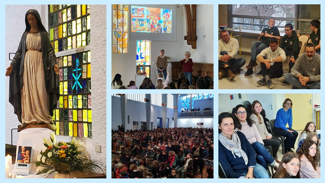 Messe de l'Immaculée-Conception, ateliers Cycloshox et XY et Petites Cantines de Pau